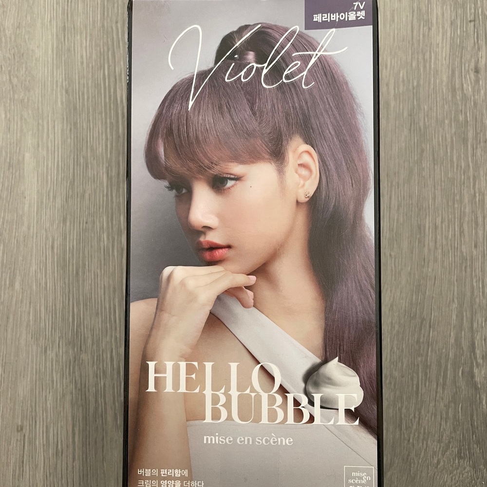 Mise en Scene Hair Bubble Dye in Violet